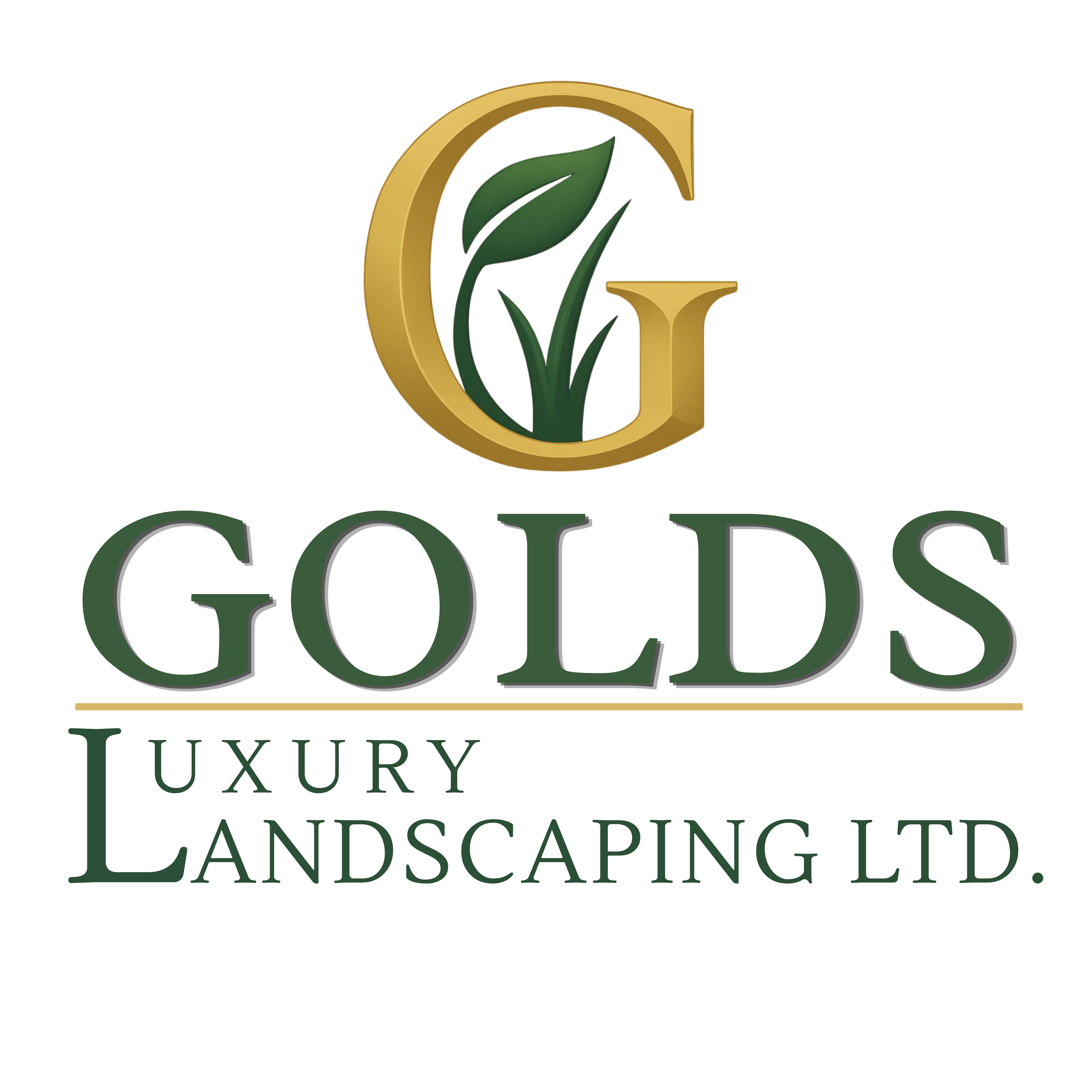 Golds Luxury Landscaping logo