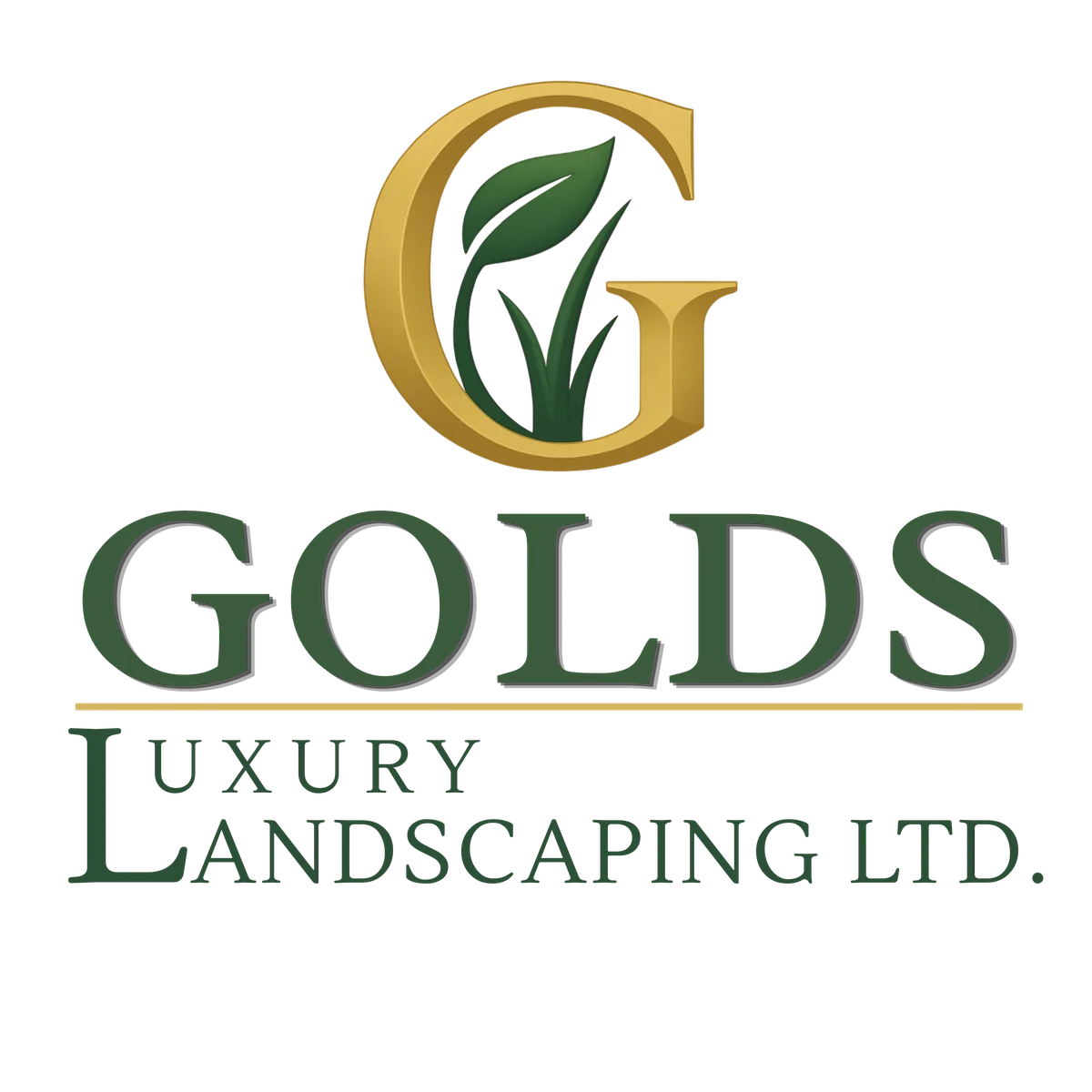 Golds Luxury Landscaping logo